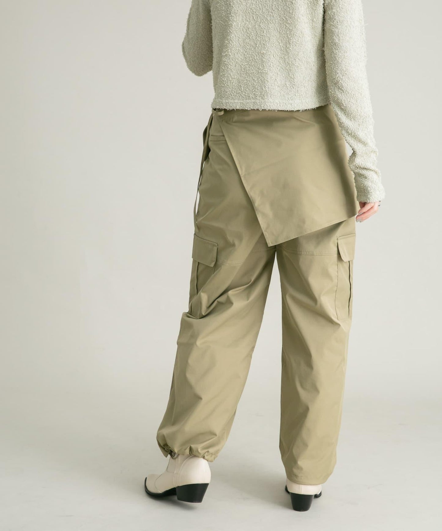 裙裝套裝軍旅風長褲