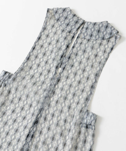 楊柳印花連體褲