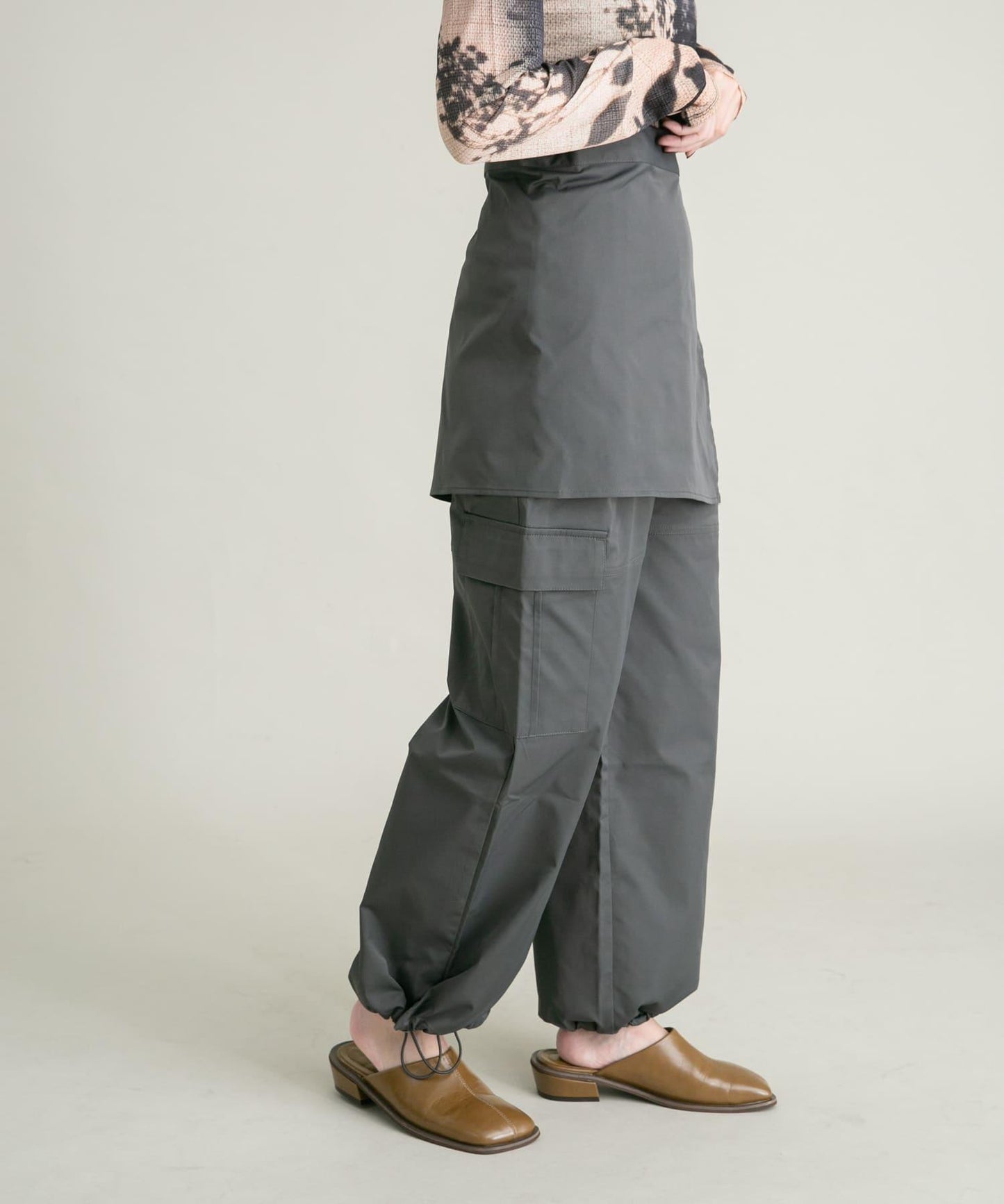 裙裝套裝軍旅風長褲