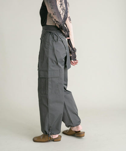 裙裝套裝軍旅風長褲