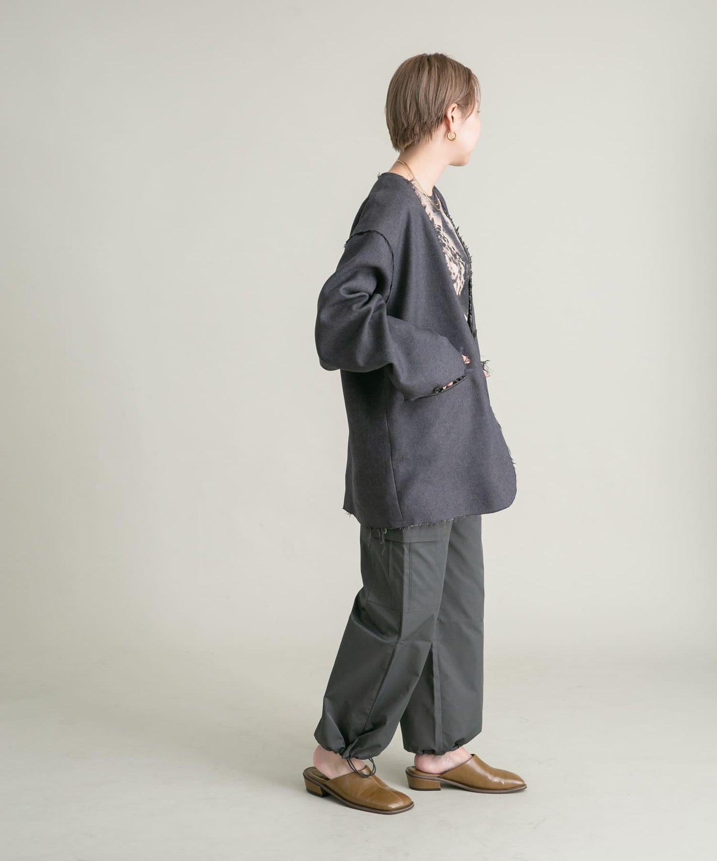 裙裝套裝軍旅風長褲