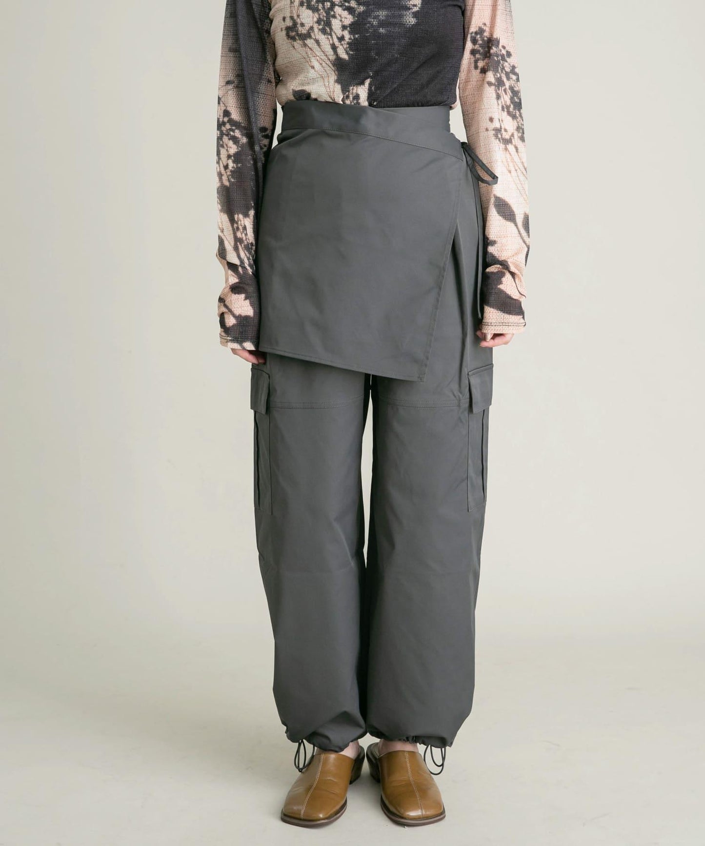 裙裝套裝軍旅風長褲