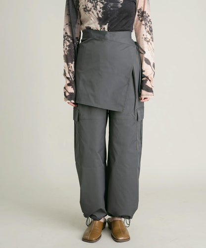 裙裝套裝軍旅風長褲