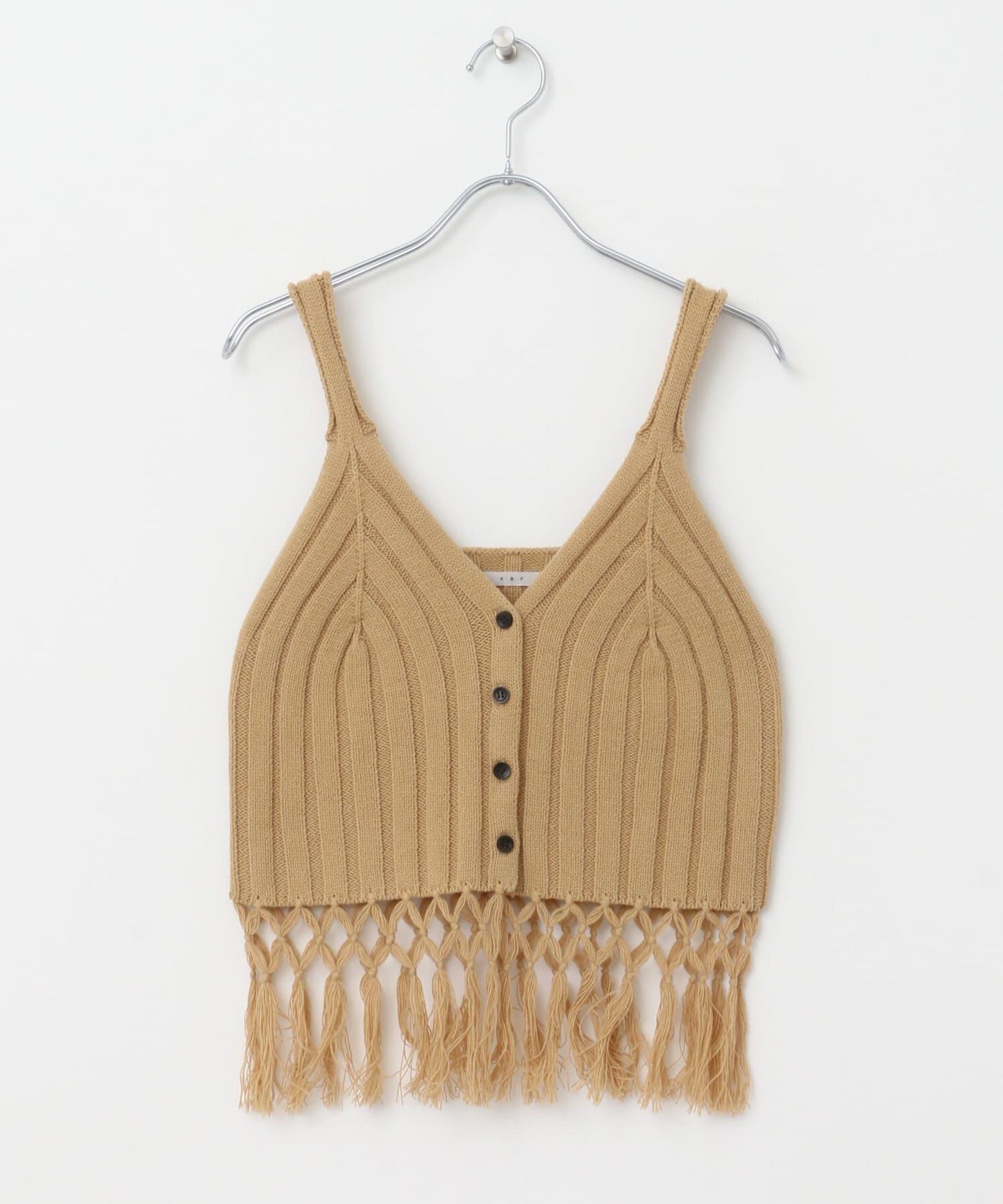 流蘇針織背心