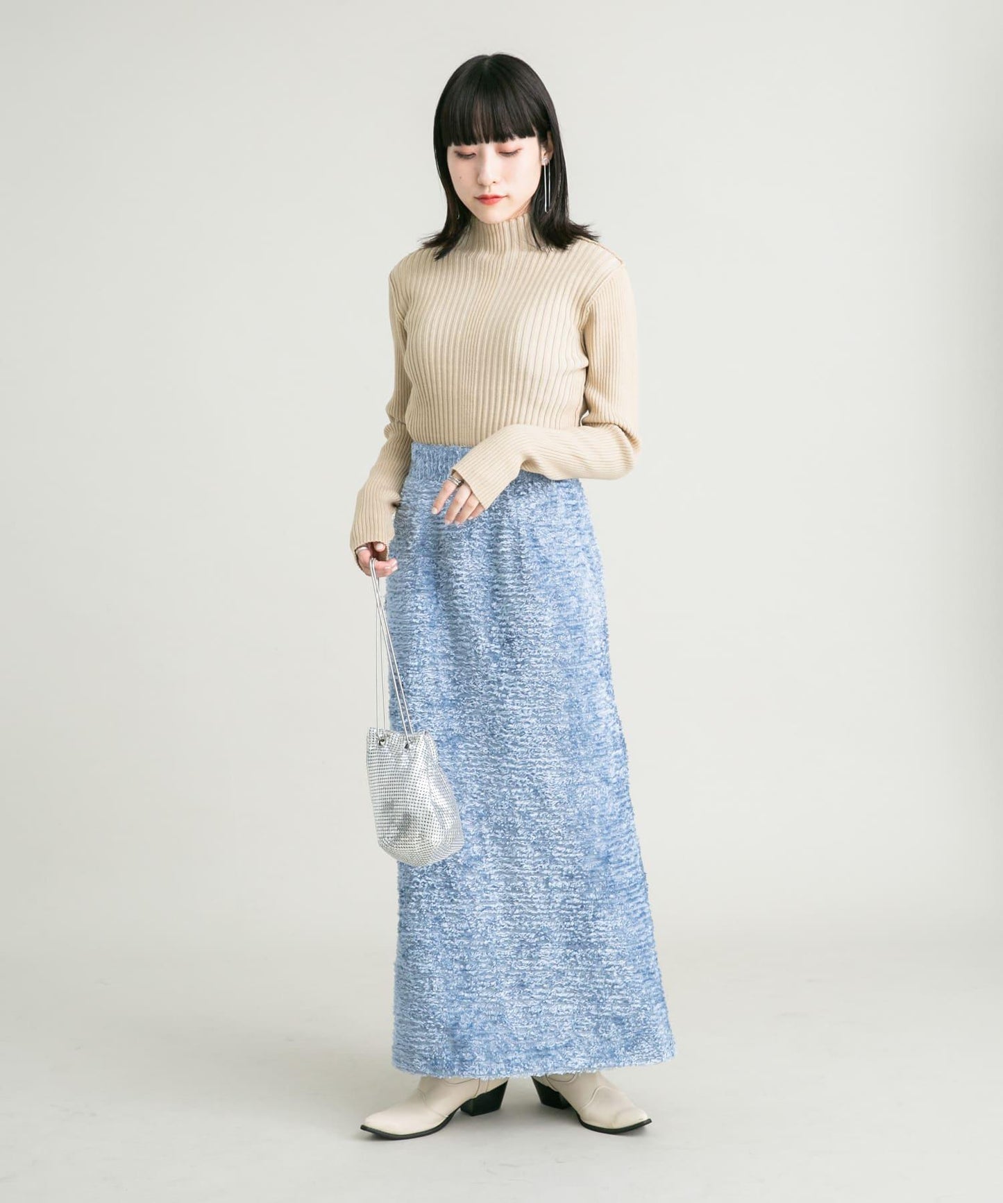 迷你流蘇修身裙