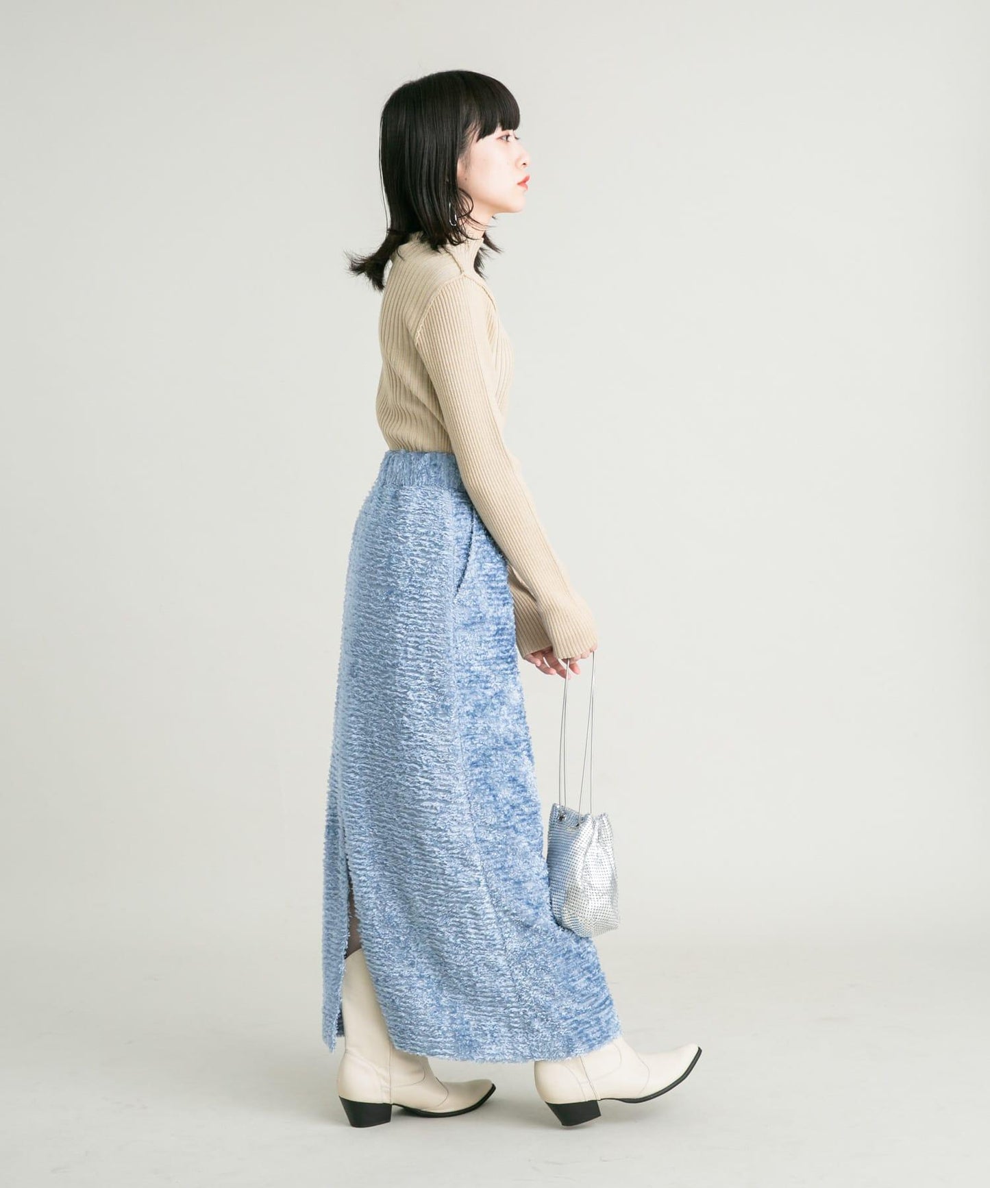 迷你流蘇修身裙