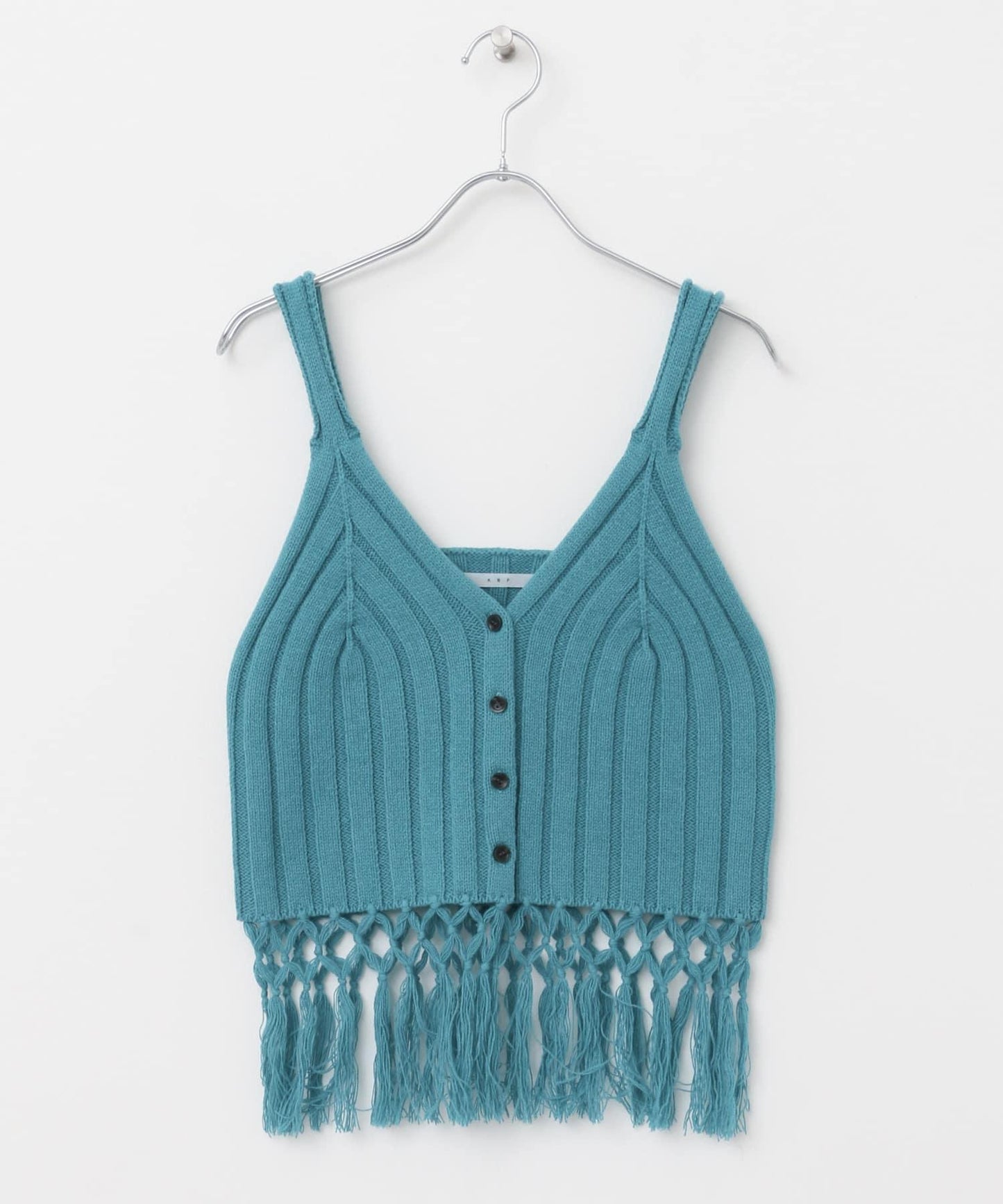 流蘇針織背心
