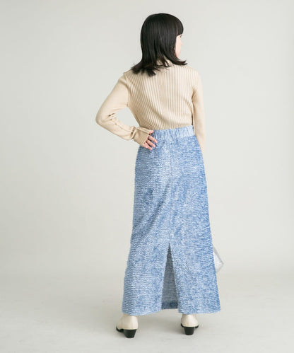 迷你流蘇修身裙