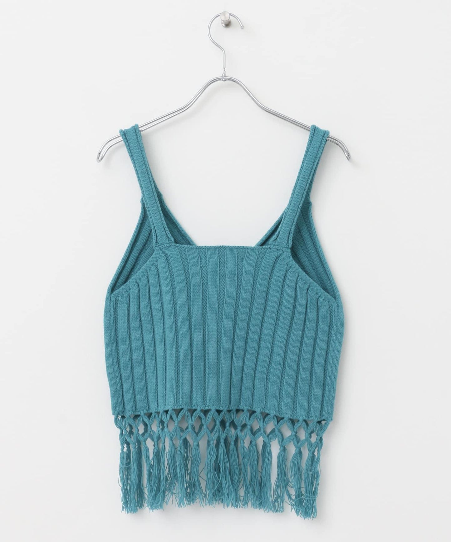 流蘇針織背心