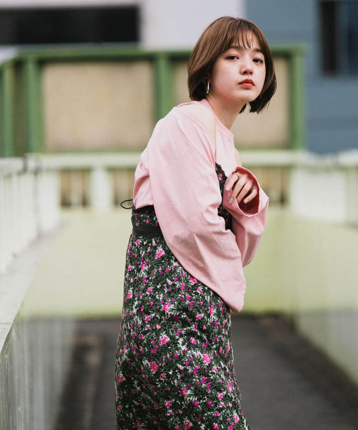 2WAY蝴蝶結揹帶上衣