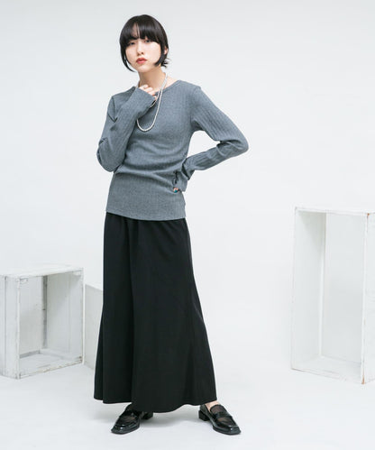 鏤空羅紋針織衫