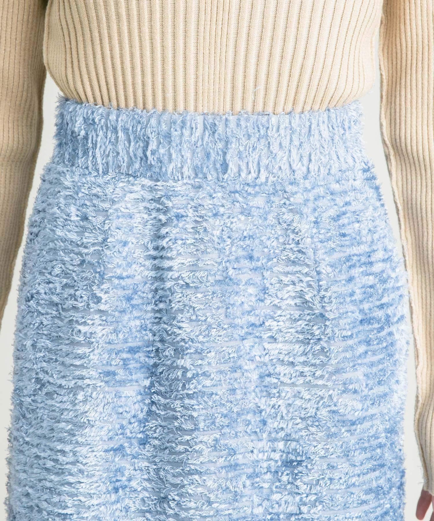 迷你流蘇修身裙