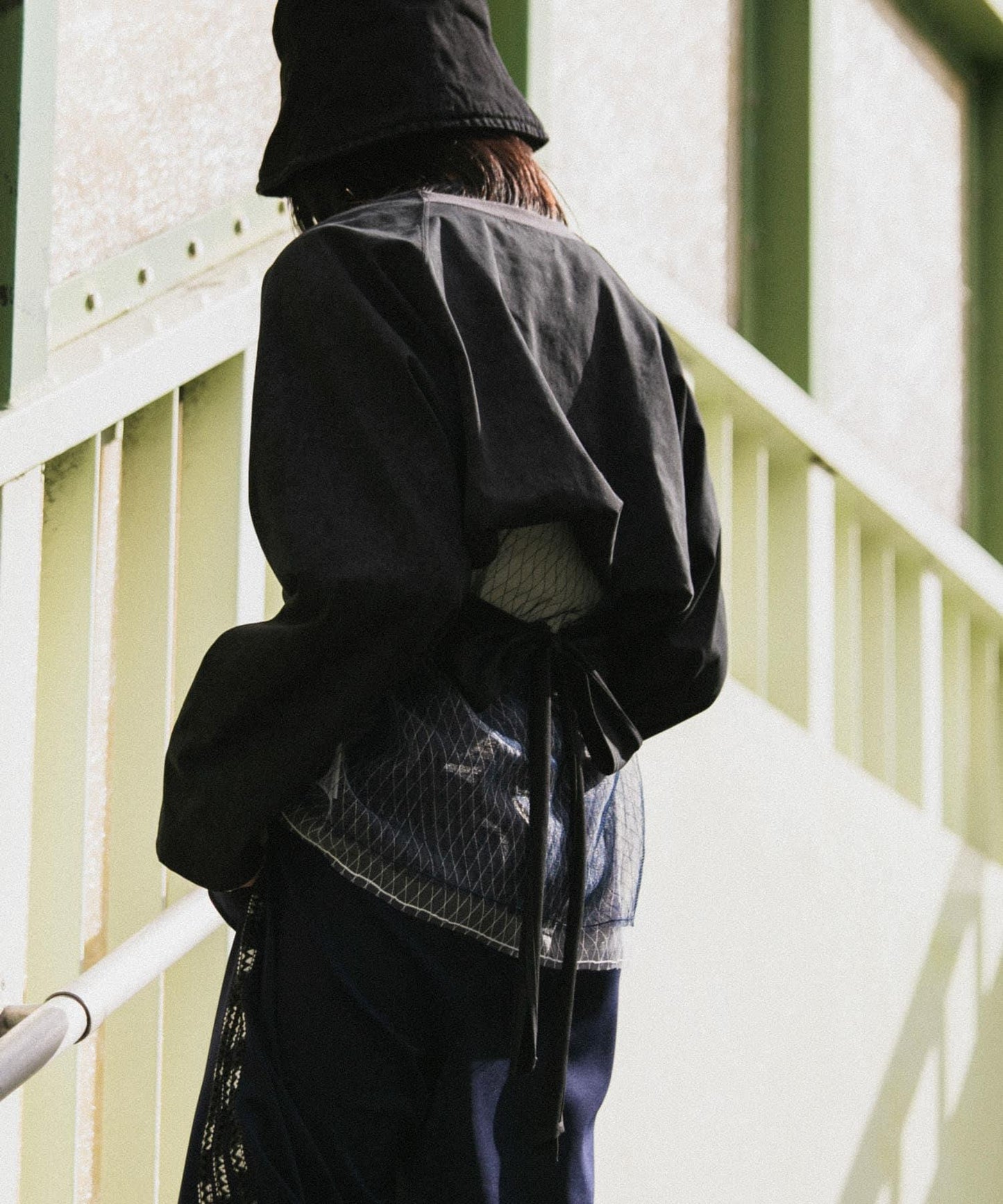 2WAY蝴蝶結揹帶上衣