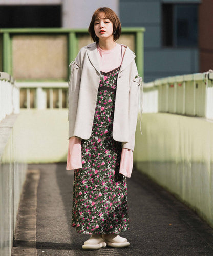 2WAY蝴蝶結揹帶上衣