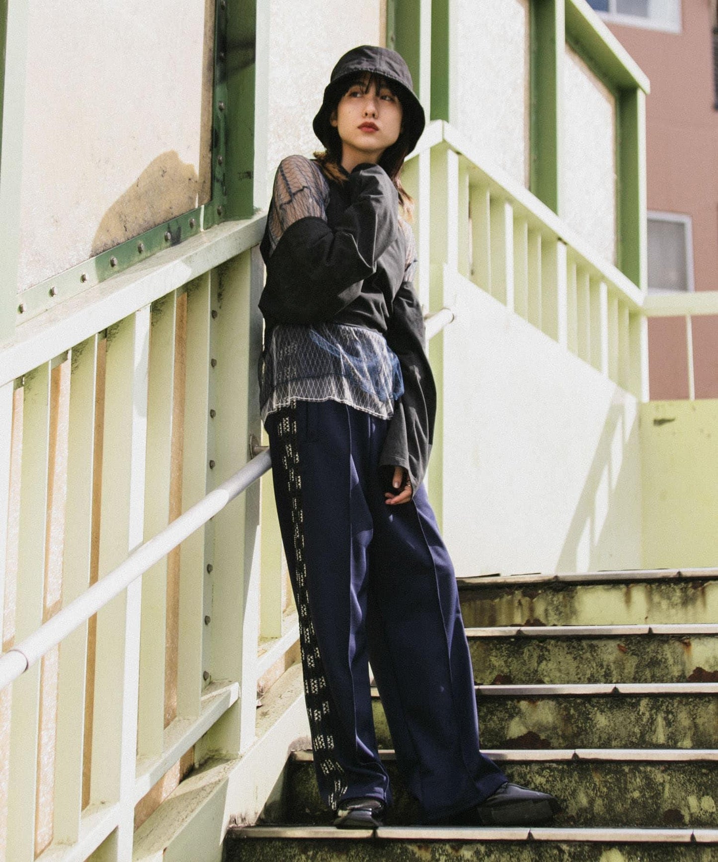 2WAY蝴蝶結揹帶上衣