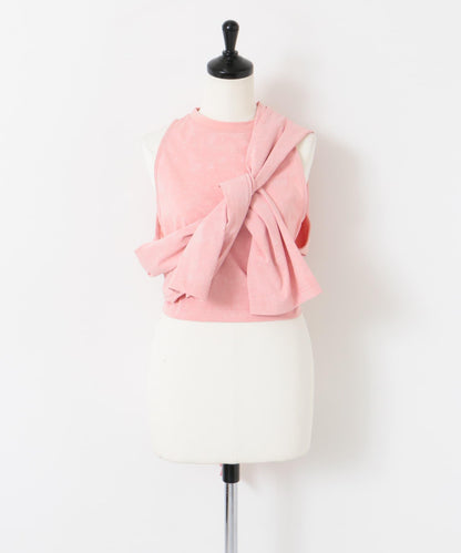 2WAY蝴蝶結揹帶上衣