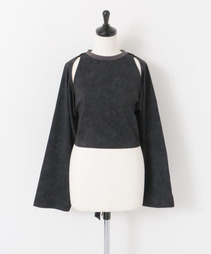 2WAY蝴蝶結揹帶上衣