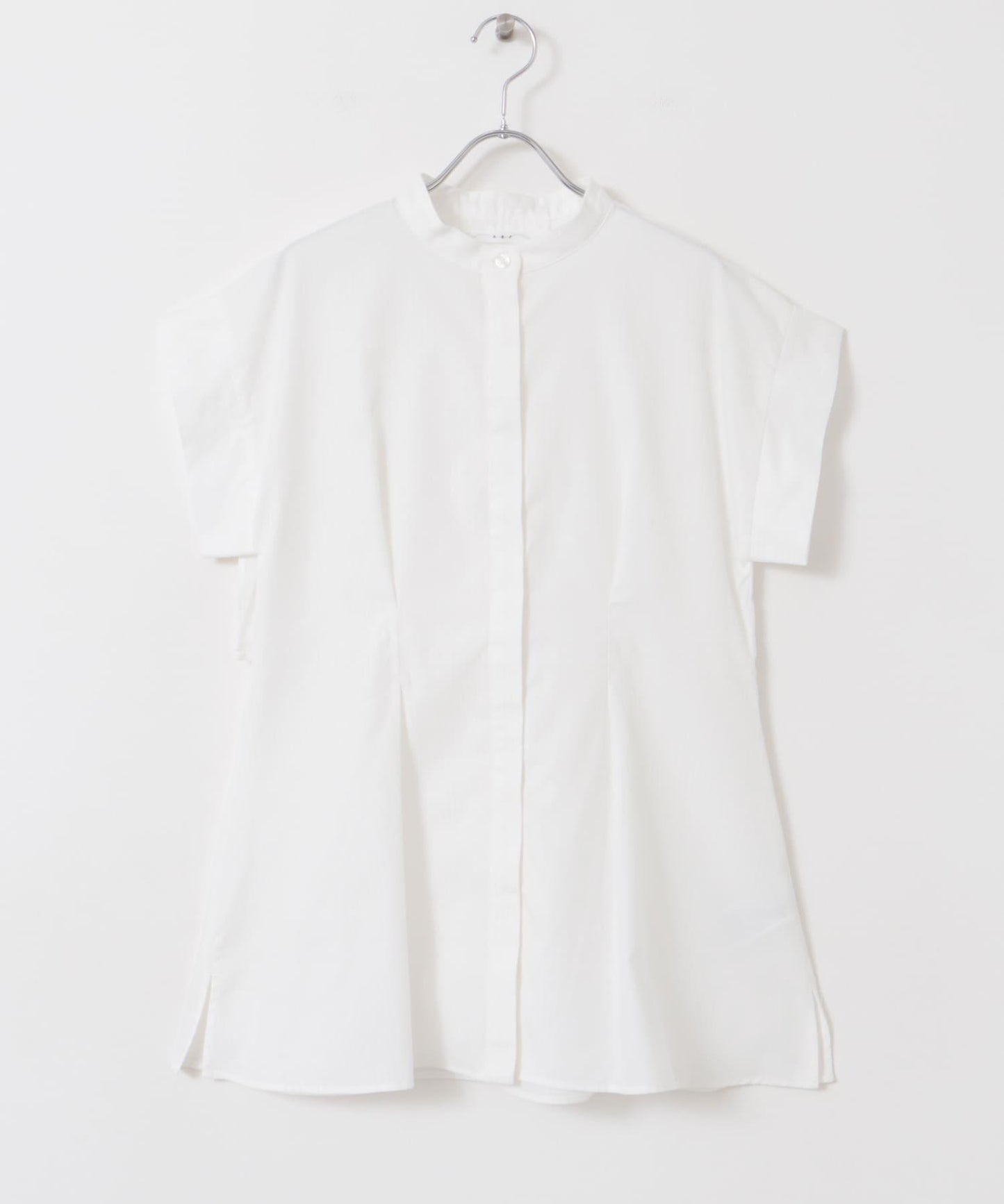 後層疊無袖襯衫