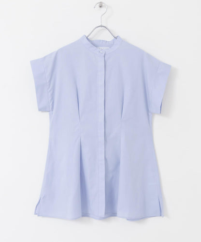 後層疊無袖襯衫