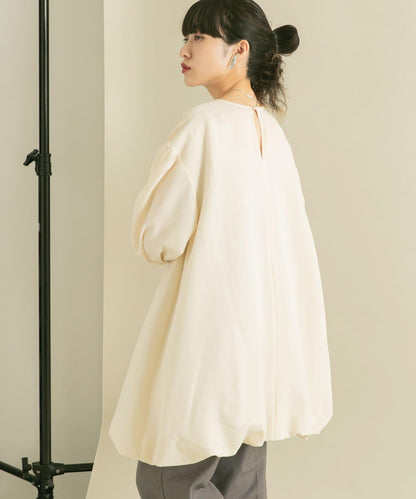 泡泡袖迷你連衣裙