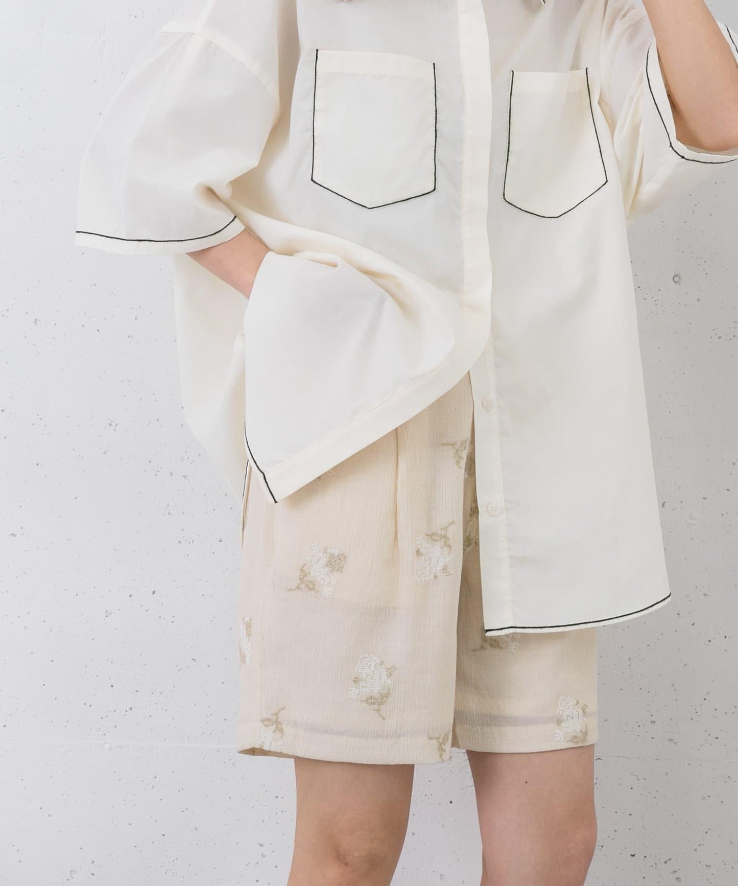 刺繡短褲