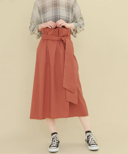 2WAY裹身吊帶連衣裙∴