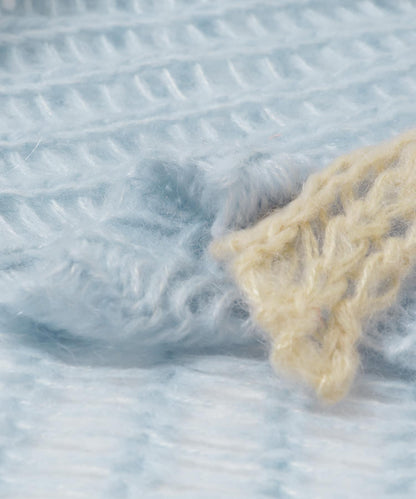 透視馬海毛吊帶連衣裙