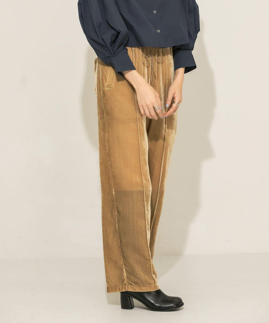 天鵝絨運動長褲