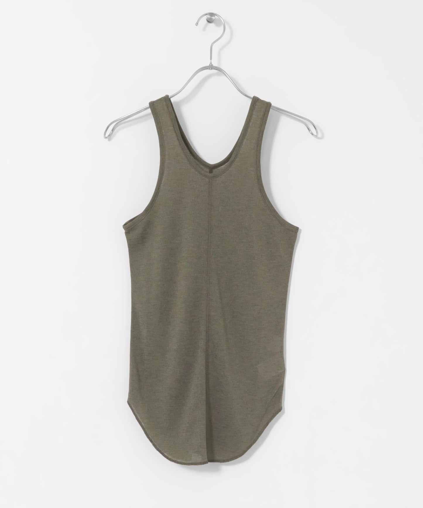 亞麻風無袖背心