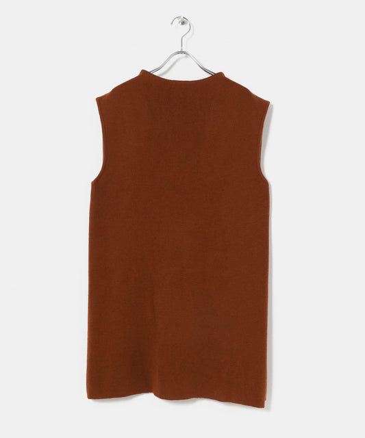 不對稱設計長款背心