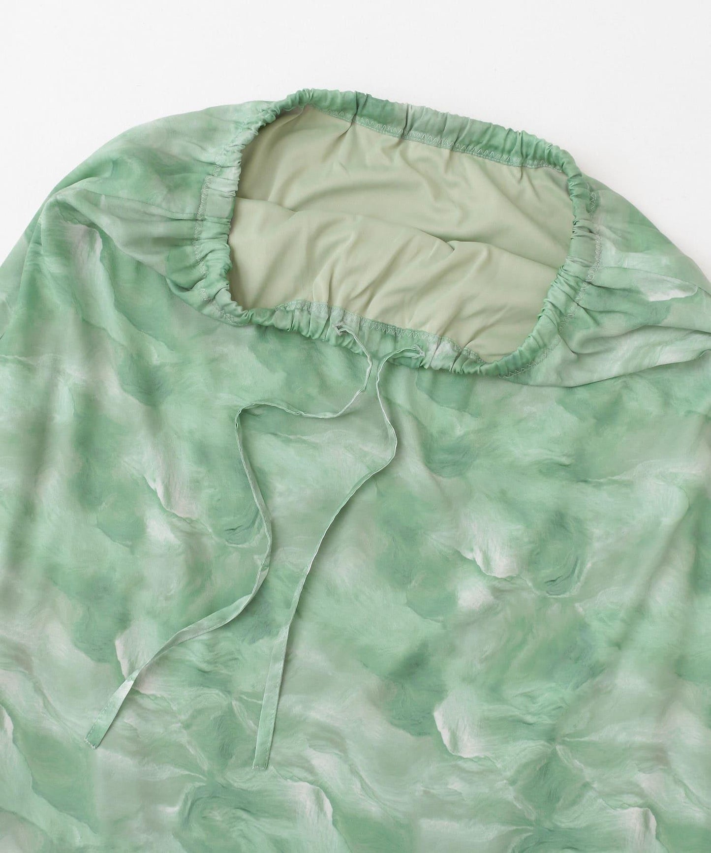 微妙印花長款半身裙