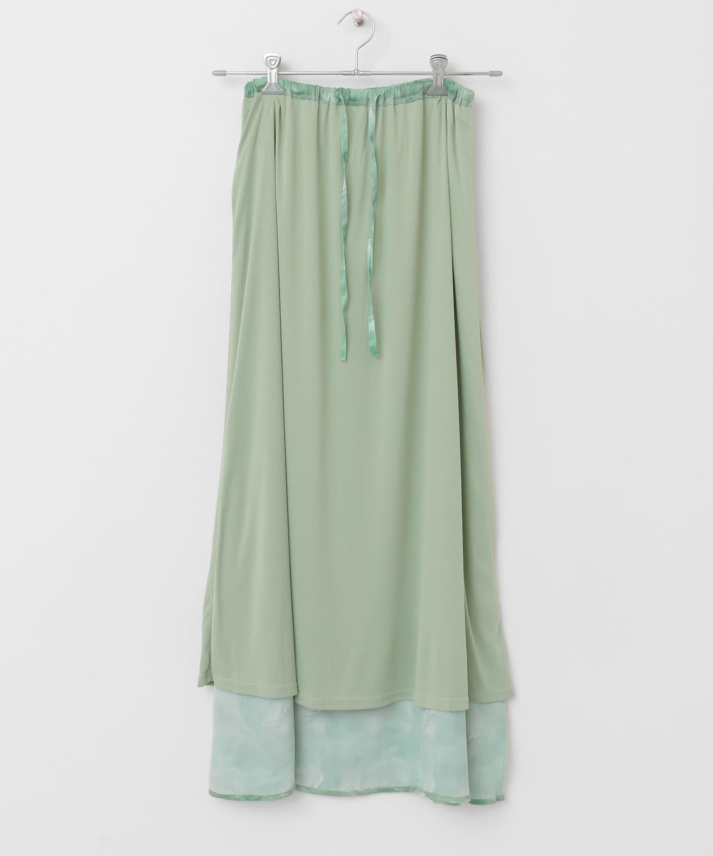 微妙印花長款半身裙