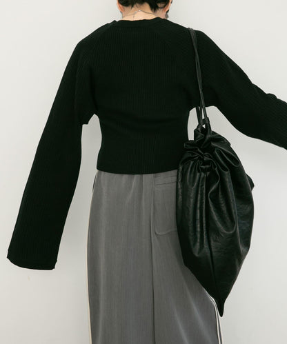 鏤空設計針織衫