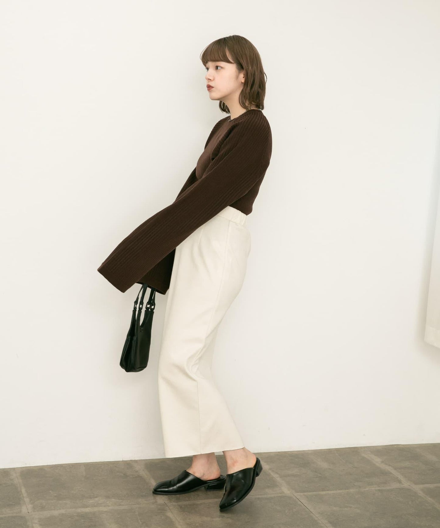 鏤空設計針織衫