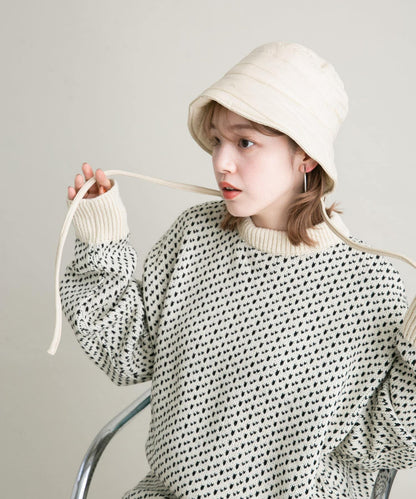 背部蝴蝶結裝飾漁夫帽