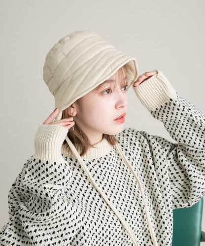 背部蝴蝶結裝飾漁夫帽