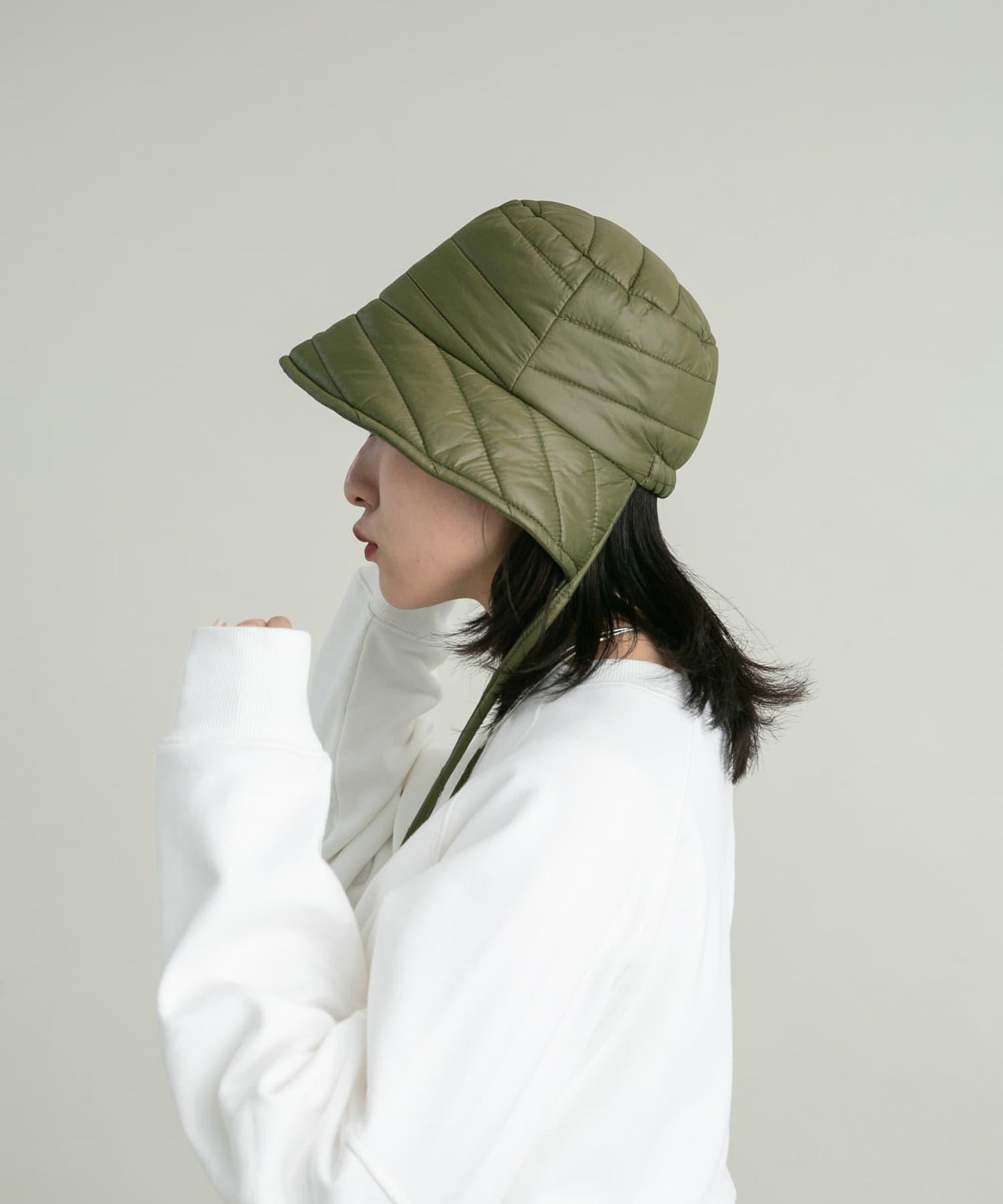 背部蝴蝶結裝飾漁夫帽