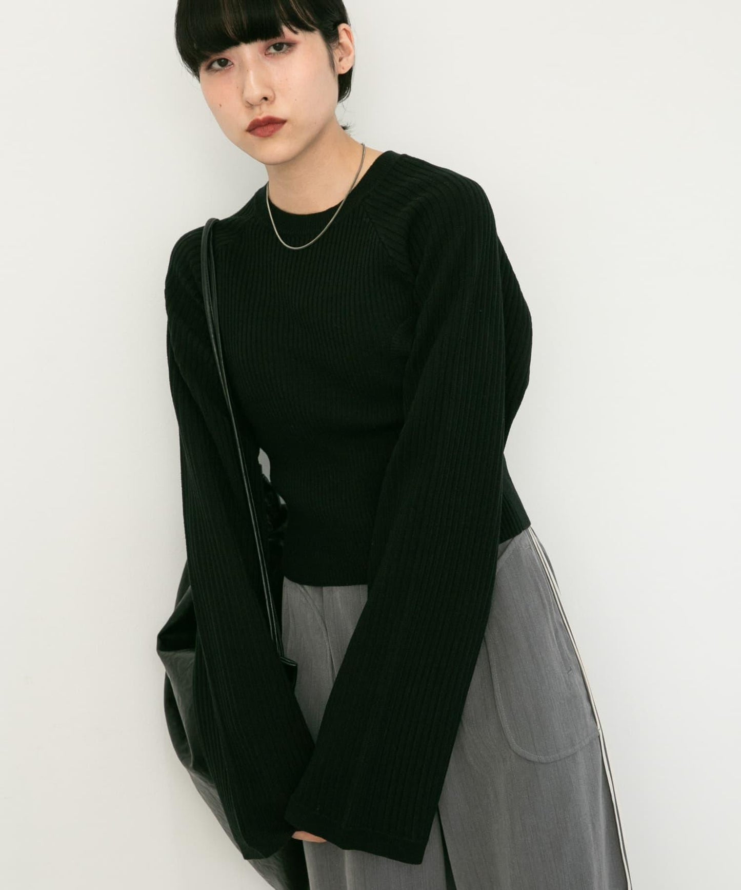 鏤空設計針織衫