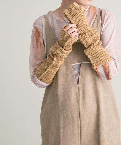 開叉羅紋袖套