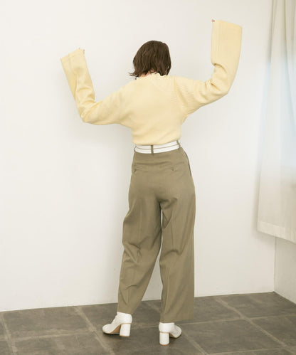 鏤空設計針織衫