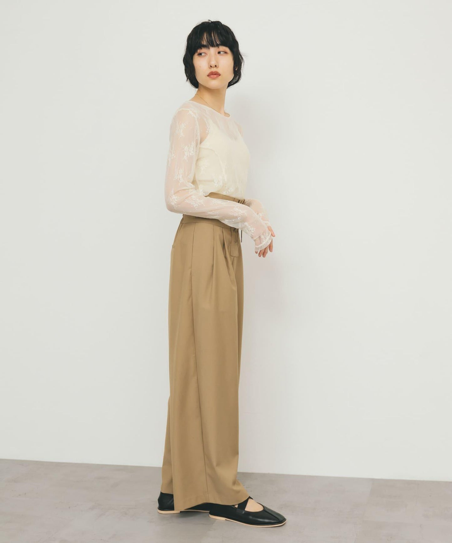 2尺碼可選蕾絲繫帶褲