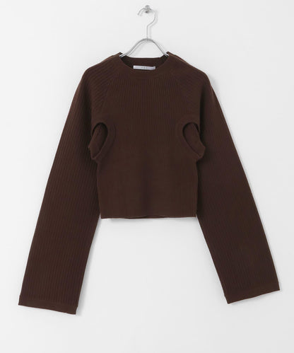 鏤空設計針織衫