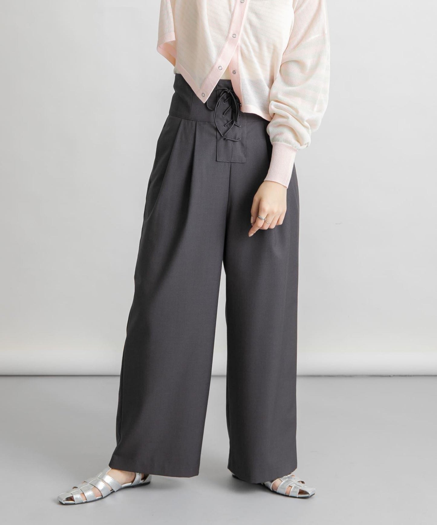 2尺碼可選蕾絲繫帶褲