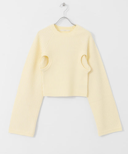 鏤空設計針織衫