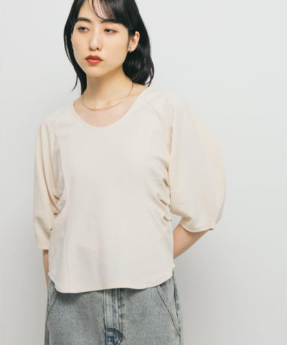 U領圈圈紗上衣