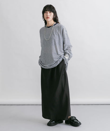 緞面修身半身裙