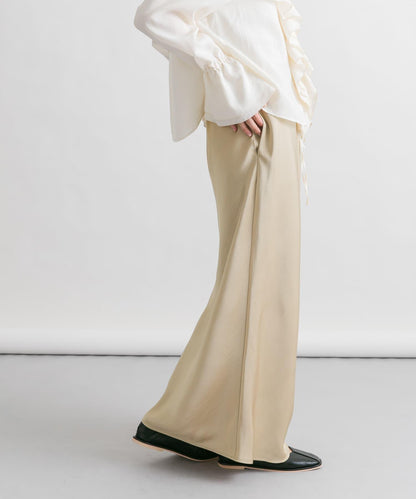 緞面修身半身裙