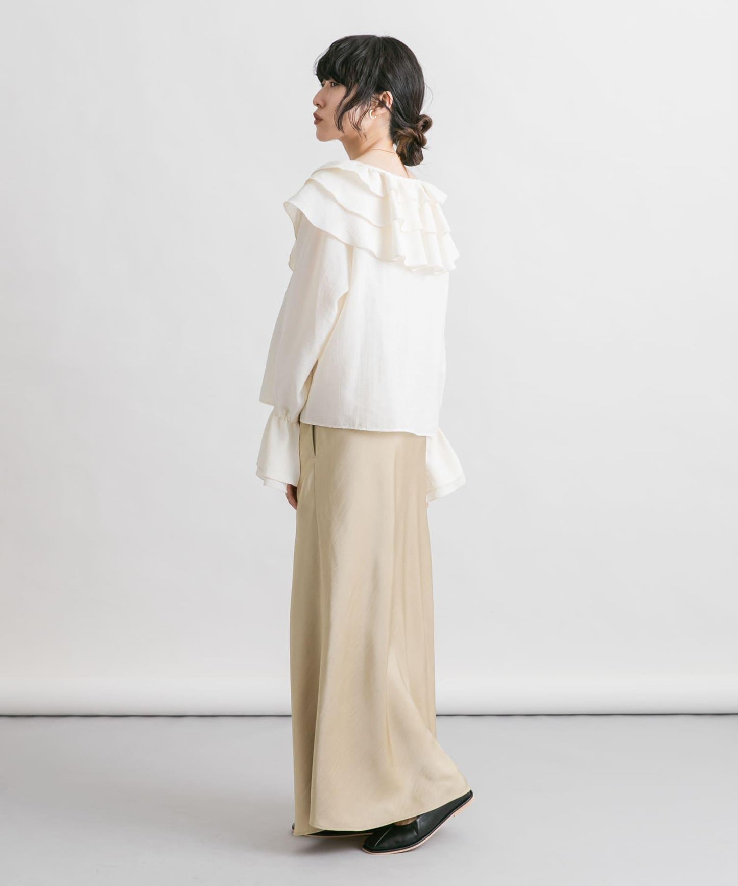 緞面修身半身裙