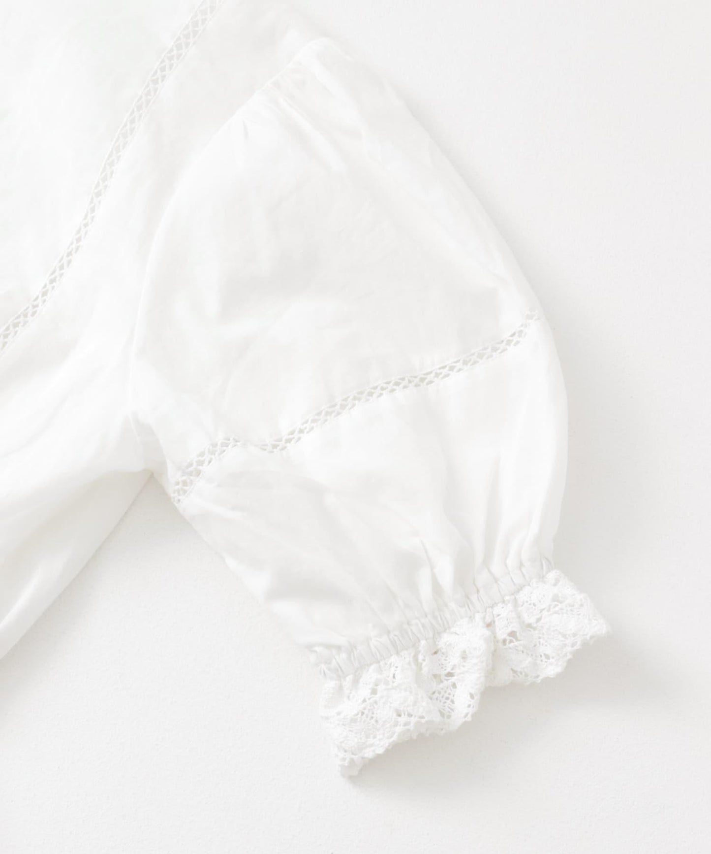 2WAY簡約蕾絲襯衫