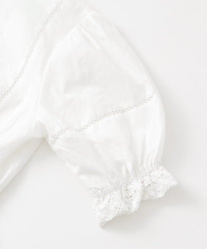 2WAY簡約蕾絲襯衫